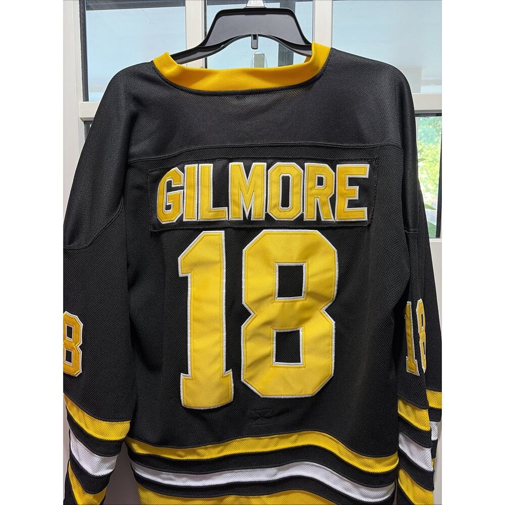 Happy Gilmore Hockey Jersey Movie Ice Hockey Shirt Black Adult Size Small - Picture 2 of 7